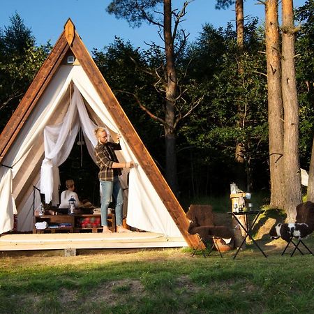 Sandfallet Glamping Laholm Exteriér fotografie