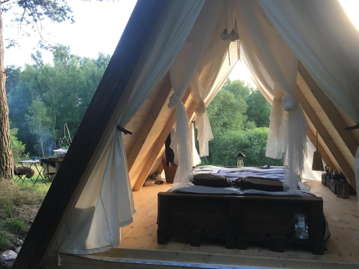 Sandfallet Glamping Laholm Exteriér fotografie