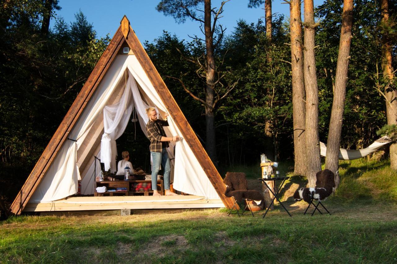 Sandfallet Glamping Laholm Exteriér fotografie