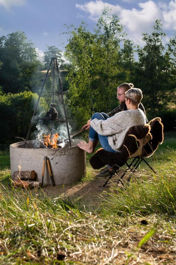 Sandfallet Glamping Laholm Exteriér fotografie