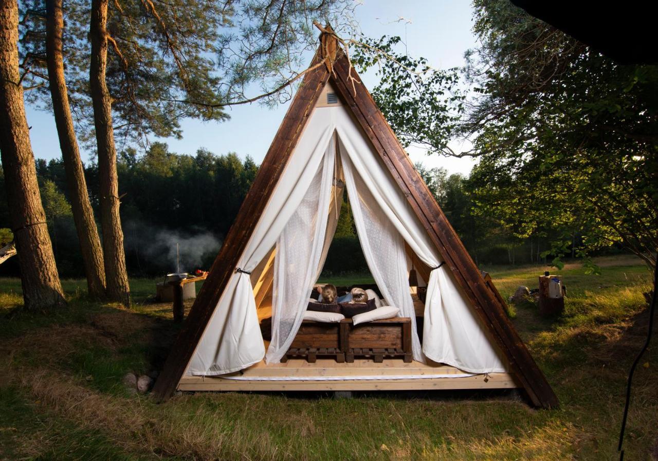 Sandfallet Glamping Laholm Exteriér fotografie
