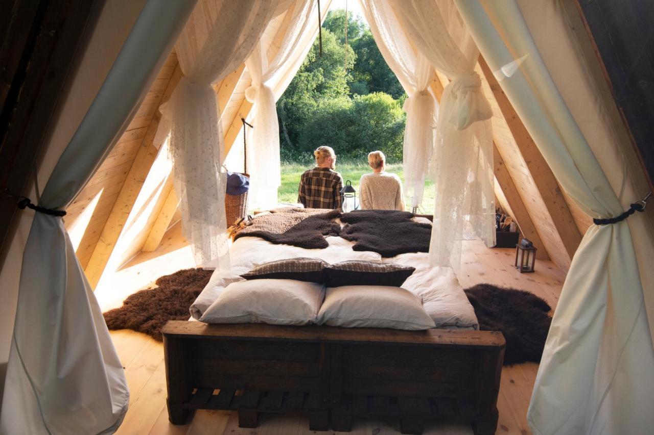 Sandfallet Glamping Laholm Exteriér fotografie