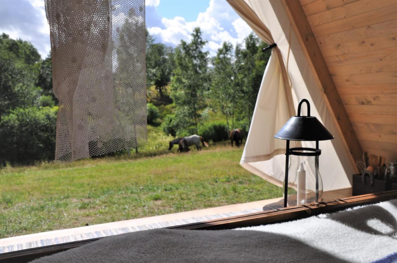 Sandfallet Glamping Laholm Exteriér fotografie