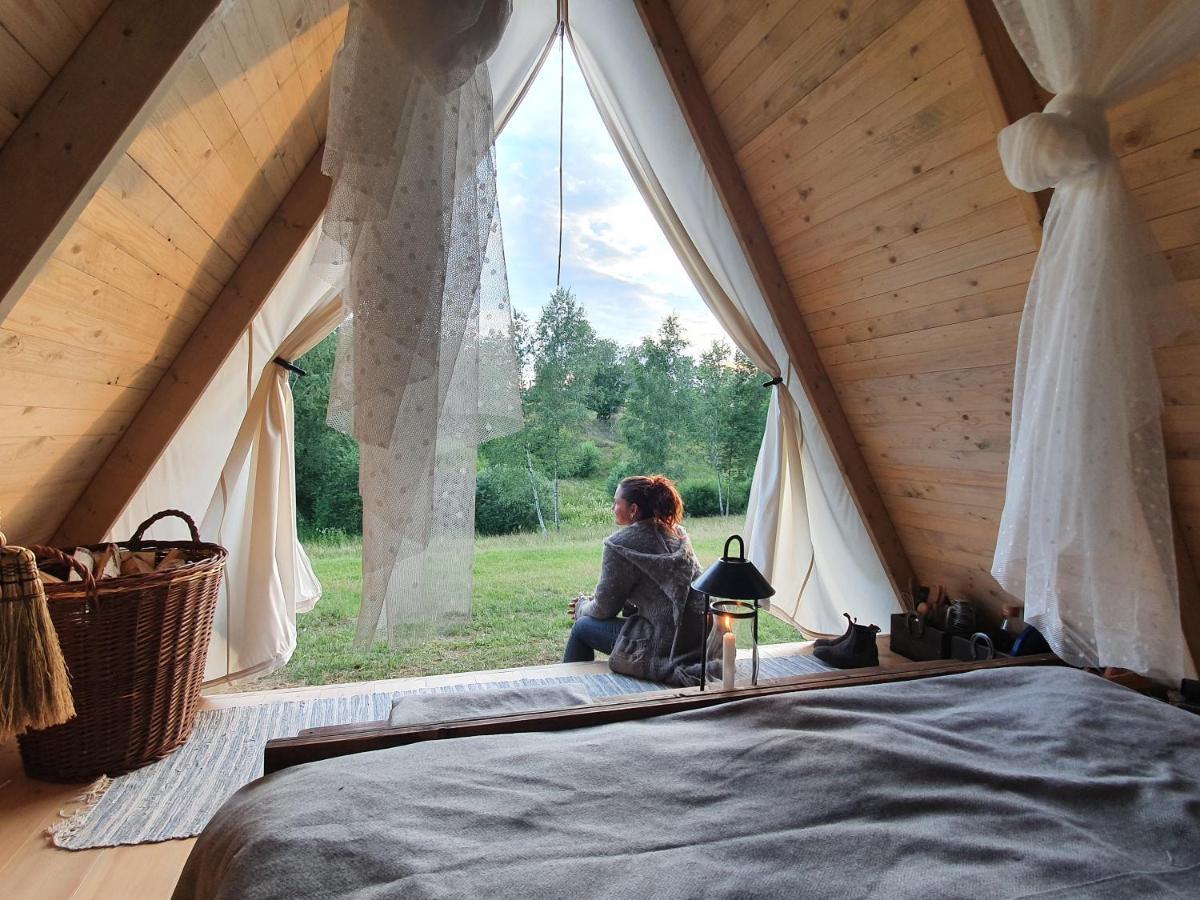 Sandfallet Glamping Laholm Exteriér fotografie
